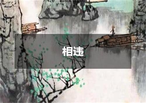 相违