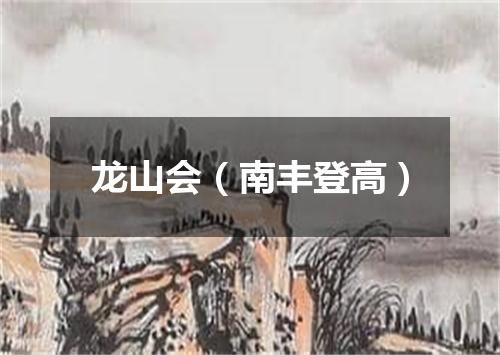 龙山会（南丰登高）