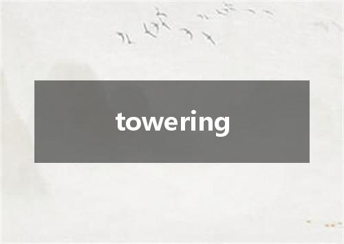 towering是什么意思