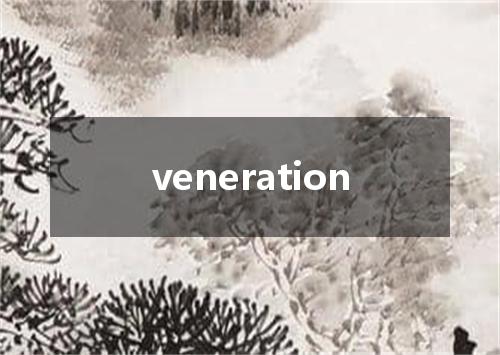 veneration是什么意思