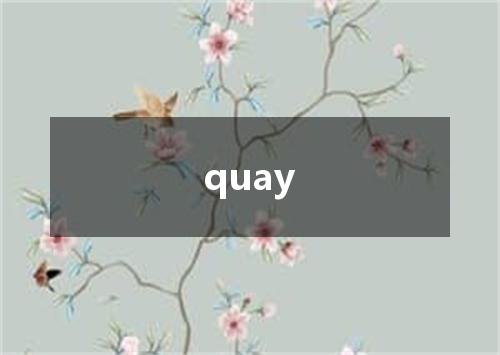 quay是什么意思