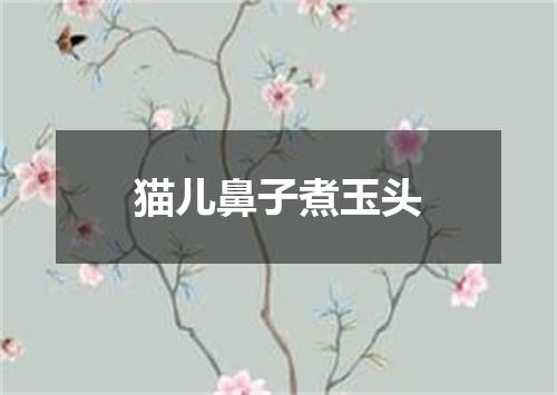 猫儿鼻子煮玉头