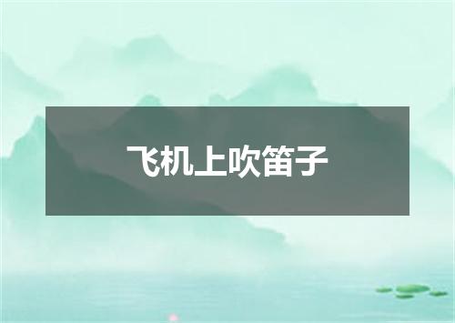 飞机上吹笛子