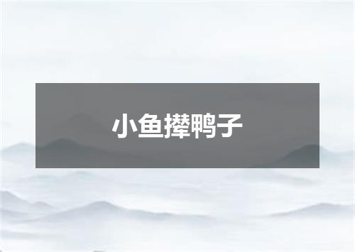 小鱼撵鸭子