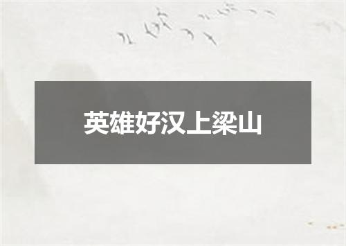 英雄好汉上梁山