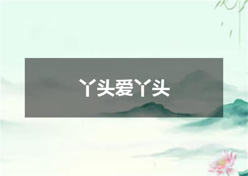 丫头爱丫头