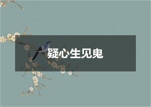 疑心生见鬼