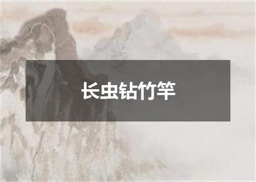 长虫钻竹竿