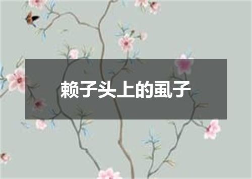 赖子头上的虱子