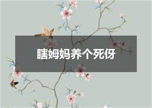 瞎姆妈养个死伢