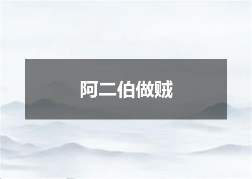 阿二伯做贼
