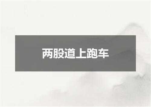 两股道上跑车