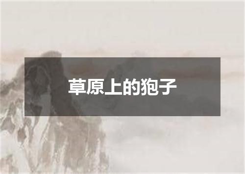 草原上的狍子