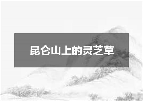 昆仑山上的灵芝草