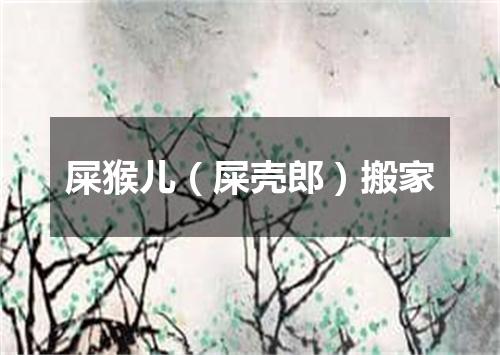 屎猴儿（屎壳郎）搬家