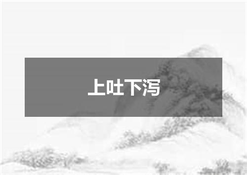 上吐下泻
