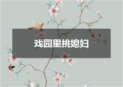 戏园里挑媳妇
