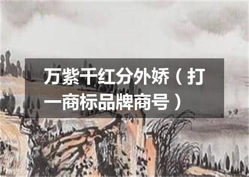 万紫千红分外娇（打一商标品牌商号）