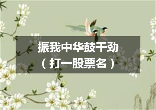 振我中华鼓干劲（打一股票名）
