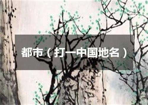 都市（打一中国地名）