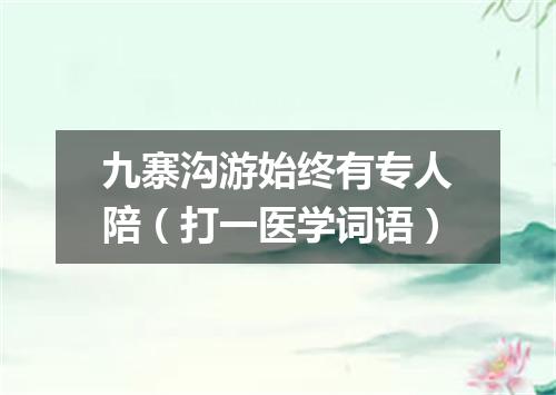 九寨沟游始终有专人陪（打一医学词语）